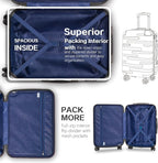 Coolife Luggage Expandable Suitcase 3 Piece Set - Image 5