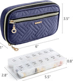 BAGSFY Pill Organizer Case 2 Times a Day- Weekly Medicine Organizer Travel Pill - Image 2