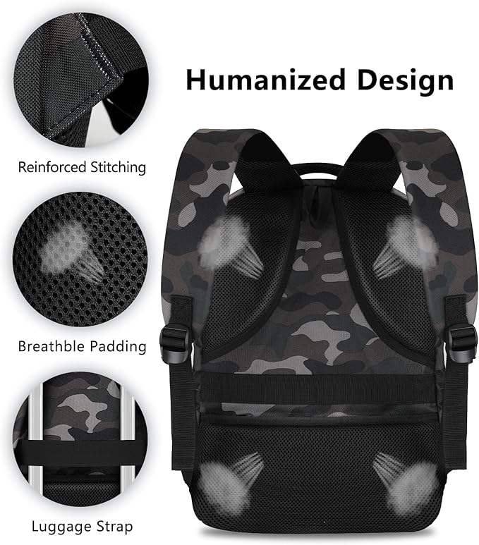 Backpack for Men Women, School Backpack - Image 5