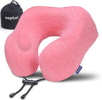 napfun Neck Pillow for Traveling, Upgraded Travel Neck Pillow for Airplane 100% by NAPFUN