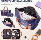Hoteel 6 Piece Luggage Set Carry on ABS+PC Hard Shell Suitcase - Image 5