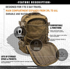 Tactical Backpack Military Backpacks - Image 3
