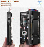 BULLIANT Men Wallet Gift Boxed, Slim Front Pocket Wallet Money Clip Card Holder - Image 3