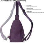 Alldaily Large Sling Bag for Women Crossbody Purse Leather Fashionable Trendy - Image 4