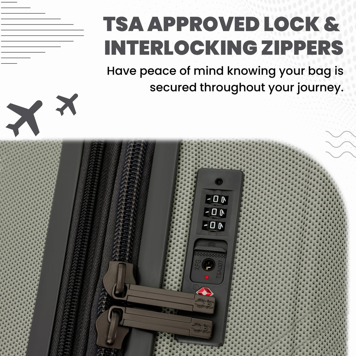 Rails 25 Inch Expandable Hardside Checked Suitcase with 360° Spinner Wheels (Moss Gray / Medium Checked)