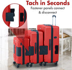 TACH V3.1 Hard Shell 3 Piece Luggage Set - Image 2