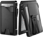 typecase Tactical Wallet for Men Card Holder: Pop Up Card Case, Genuine Leather by typecase