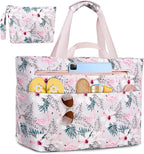 Extra Large Beach Bags for Women, Waterproof Sandproof Beach Tote Bag Zipper by ZENTREON