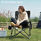 EVER ADVANCED Oversized Folding Camping Chair - Image 5