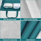 2 Pcs Large Travel Laundry Bag Washable Waterproof Wet Bag Dirty Clothes Bag - Image 3