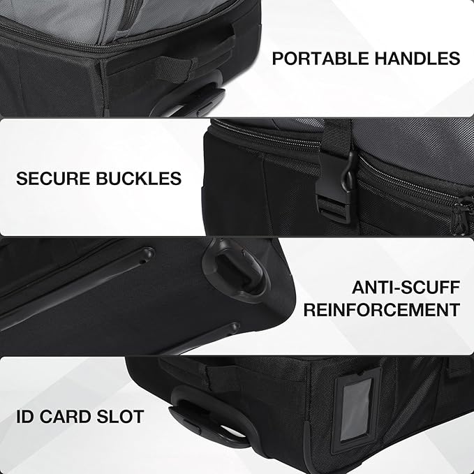 REDCAMP Large Rolling Duffle Bag - Image 8