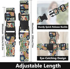 2 Pack Luggage Straps for Suitcases Adjustable Luggage Belt TSA Approved - Image 2