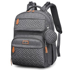 BabbleRoo Diaper Bag Backpack, Travel Backpack by BabbleRoo