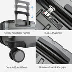 KROSER Hardside Expandable Carry On Luggage - Image 4