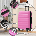 Merax Luggage Set 6 Piece, Hardshell ABS Suitcases - Image 8