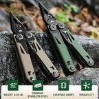 FLISSA Multitool, 15-in-1 Multi Tool Pocket Knife - Image 2