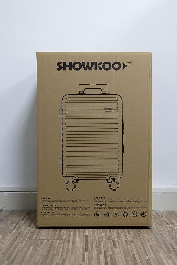 SHOWKOO Luggage Sets 3 Piece Hardside Expandable Suitcase - Image 10