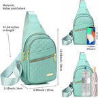 Small Sling Bag For Women Men Casual Crossbody Sling Backpack - Image 2
