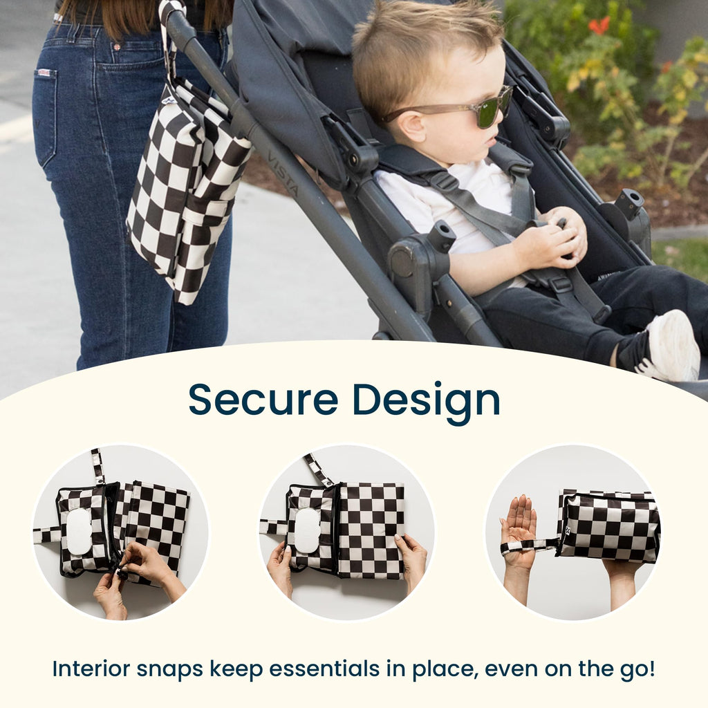 Portable Diaper Changing Pad (Vintage Cars)