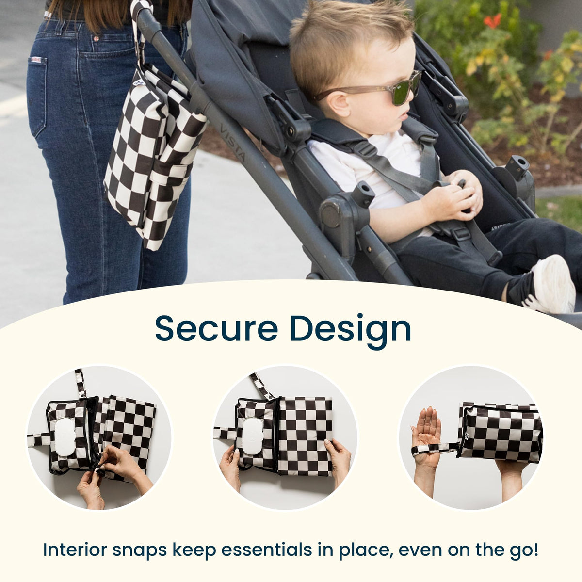 Portable Diaper Changing Pad (Vintage Cars)