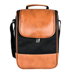 Freshore® Wine Leather Tote Cooler Insulated Bag - Image 2