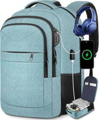 Lapsouno Extra Large Backpack, Travel Laptop Backpack, Carry on Backpack - Image 8
