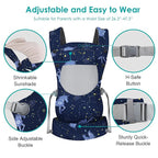 Unicorn Newborn Baby Front Carrier Backpack, Toddler Baby Body Carrier - Image 4
