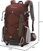 MOUNTAINTOP 25L/40L Hiking Backpack, Lightweight Travel Backpack - Image 9