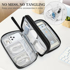 FYY Electronic Organizer, Large Travel Cable Organizer Bag Pouch Electronic - Image 5