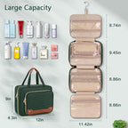 Wedama Toiletry Bag for Women, Hanging Travel Toiletry Bag - Image 4