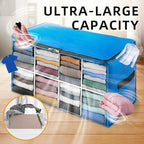 TAILI Extra Large Moving Bags, 8 Pack Blue Heavy Duty Totes - Image 8