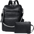 Shrrie Vegan Leather Laptop Backpack by Shrrie