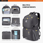 SKYSPER Lightweight Packable Backpack - 30L Hiking Daypack - Image 2