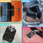 ZHEGE Luggage Locks, TSA Approved Locks, 3 Dial Zipper Lock - Image 6