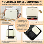 Lighted Makeup Case with Mirror - Image 5