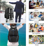 VECKUSON Lunch Bag Backpack, Insulated Cooler Lunch Box Backpack, Extra Large - Image 4