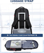 LOVEVOOK Travel Backpack for Men 17inch Large Work Backpack for Men Large - Image 4