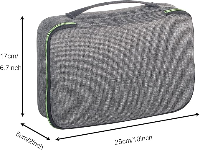 Foldable Man Hanging Travel Toiletry Bag Shaving Dopp Kit Travelling Shower - Image 4