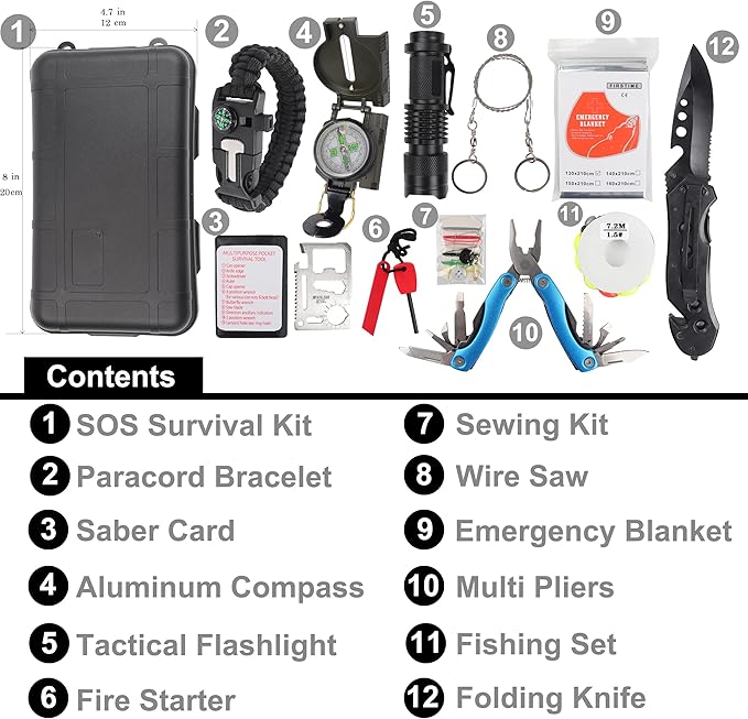 Survival Kit - All-in-One Survival Gear and Supplies - Image 2