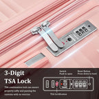 4-Piece Expandable Hardshell Luggage Set - Image 9
