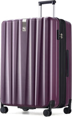 Hanke 29 Inch Expandable Checked Luggage Lightweight PC Hard Shell Luggage by Hanke