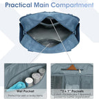 Narwey 18" Carry on Bag with Laptop Compartment 14 Inch Travel Duffel Bag - Image 4