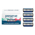 Preserve Shave 5 Razor Blades Refills by Preserve