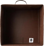 Amazon Basics Cube Organizer Storage Bins Handles, Collapsible Fabric - Image 3
