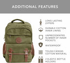 Ama Dablam Premium Original Canvas Backpack/ 17”Laptop/XL-30L/ Many Pockets | - Image 2