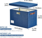 17" Large Collapsible Storage Bins - Image 3