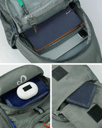 WATERFLY Packable Small Crossbody Sling Backpack Shoulder Chest Bag Daypack - Image 5
