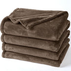 PHF Ultra Soft Fleece Blanket Twin Size, No Shed No Pilling Luxury Plush Cozy by PHF