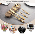 INKULEERTravel cutlery set, 18/8 stainless steel cutlery, Reusable utensils set - Image 5