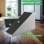 Door Stoppers for Bottom of Door Heavy Duty Adjustable Spring Loaded Rubber - Image 3